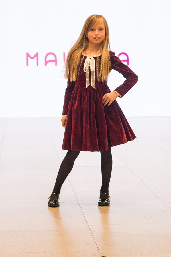 malinca rochie fete catifea